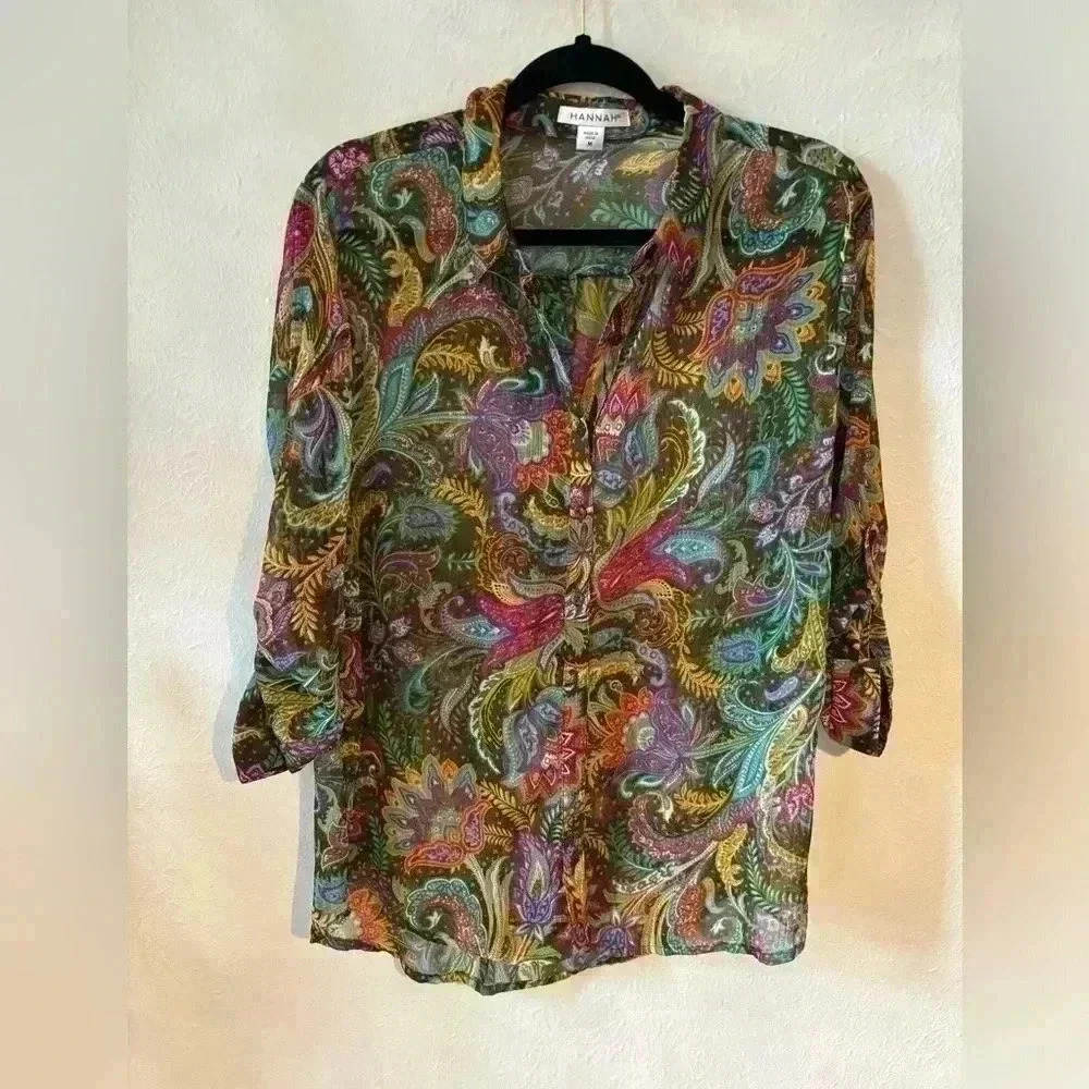 Hannah‎ Vintage Button Down